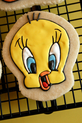 Tweety Bird Cookies.