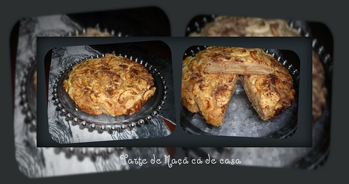 Tarte de maçã cá de casa by Cozinha das Festas