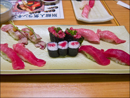 Sushi en Tsukiji
