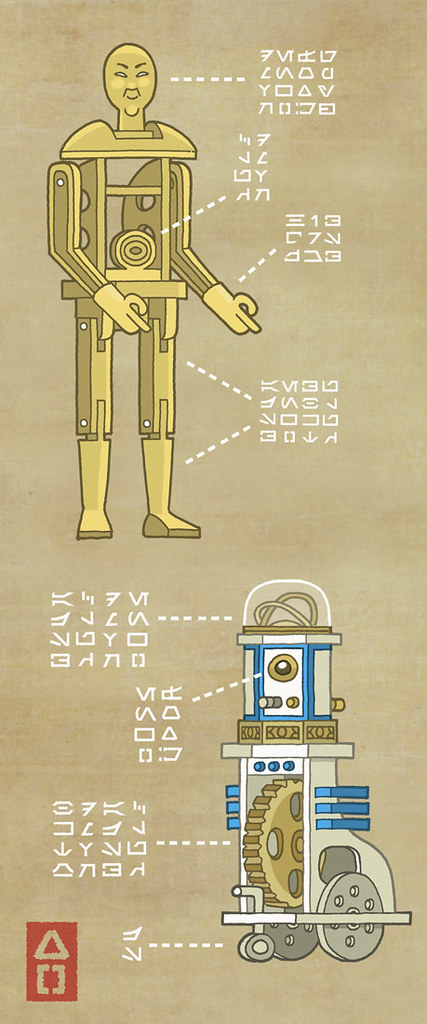 C-3PO-and-Karakuri-D2