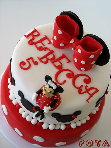gâteau minnie mouse cake minnie mouse