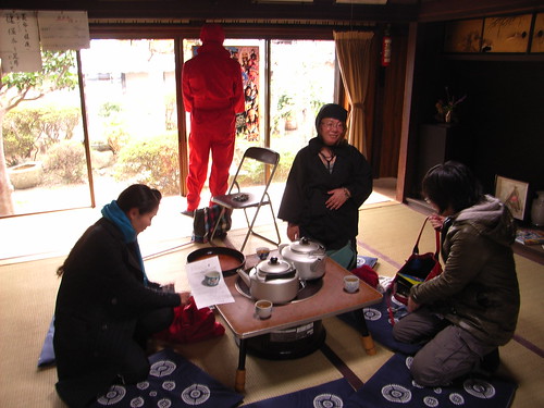 Tea time at Ninja yashiki