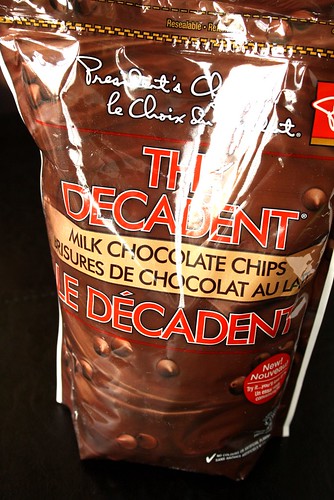 President's Choice "The Decadent" Milk Chocolate Chips