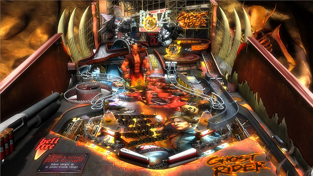 Marvel Pinball: Vengeance and Virtue: Ghost Rider table