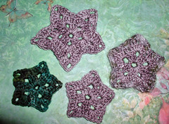 Crocheted Star Ornaments by megan_n_smith_99