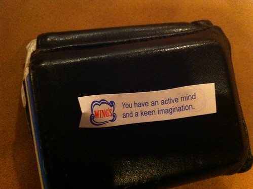 Nick's fortune cookie