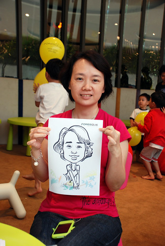 caricature live sketching for Forestque Residence (Wing Tai) - Day 1 - 19