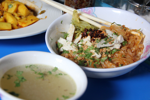 Burmese food in Bangkok
