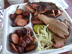 Old Fashion Bar-B-Que - 3 meat plate