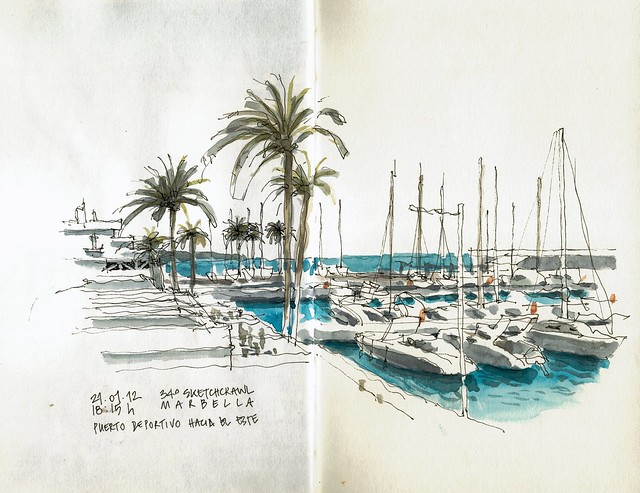 Marbella, port