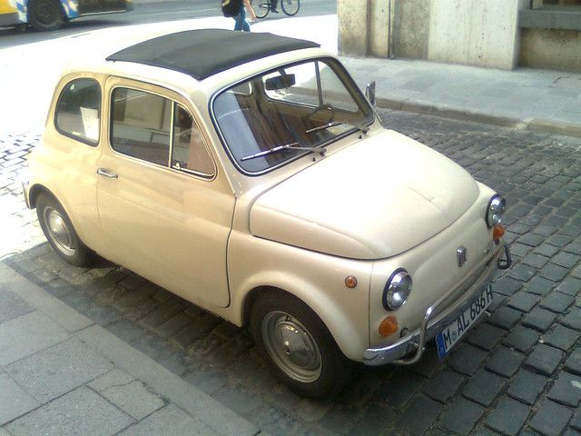 Classic Fiat 500 Munich For sale I think the price was about 10000 euro 