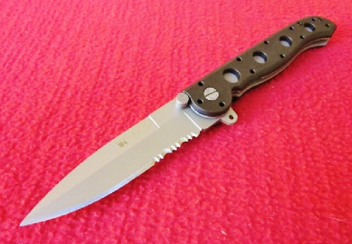Columbia River M16 Carson Design Combo Edge Zytel Handle 3.56" Blade