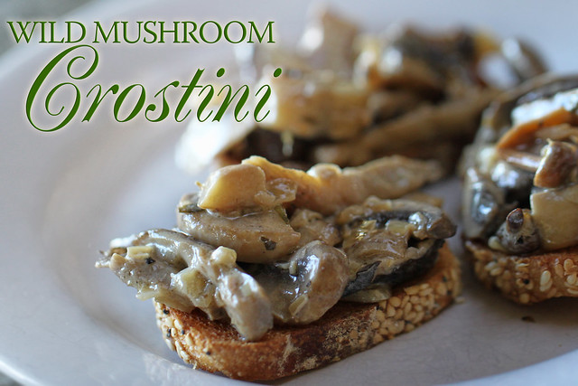 Wild Mushroom Crostini