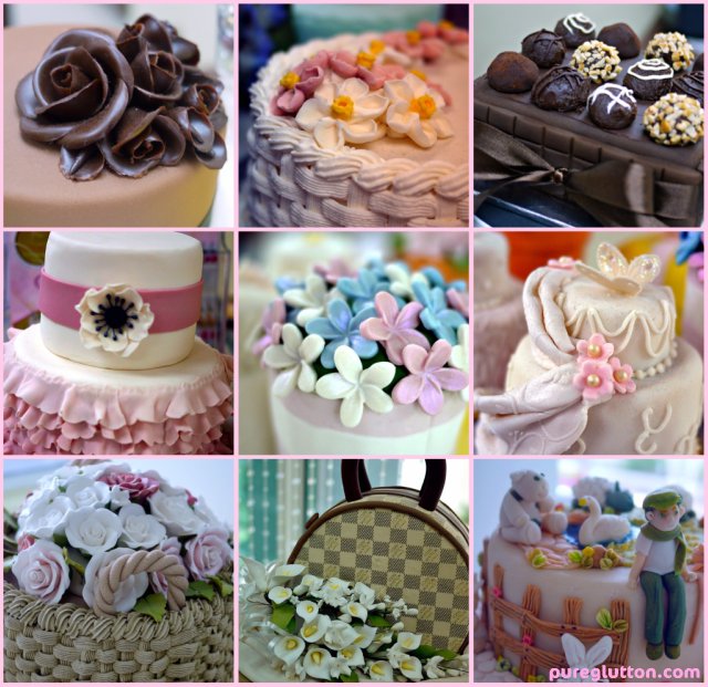 more cakes collage