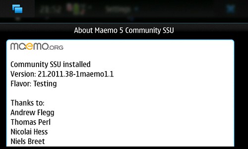 About maemo5 CSSU