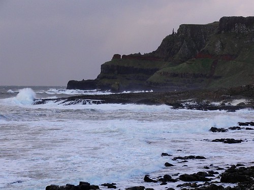 View of the Giants Causeway 