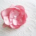 .cherry blossom hair clip