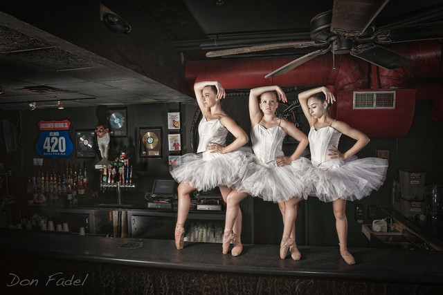 Ballerinas on the Bar