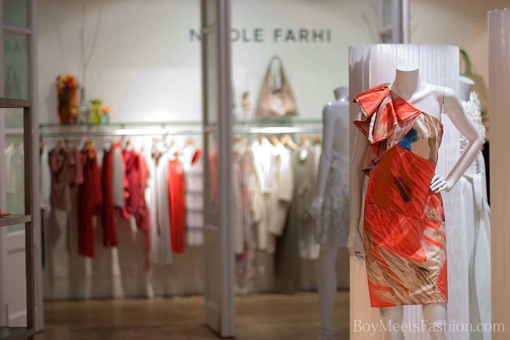 NICOLE FARHI SS12 Summer Spring 2012 collection - Press Day