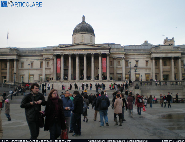Londra - National Gallery, Trafalgar Square
