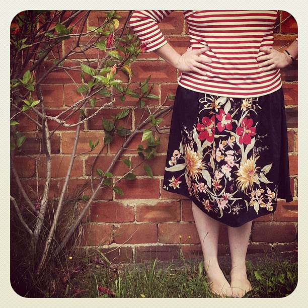 Hibiscus skirt