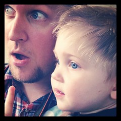 Daddy and son close-up. #photoaday #masterquinn