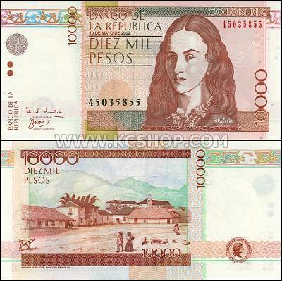 P-453_Colombia_2002_10,000_Pesos