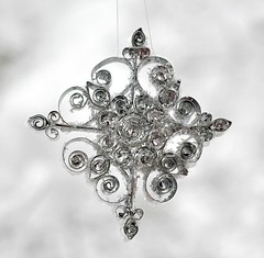 Quilled snowflake