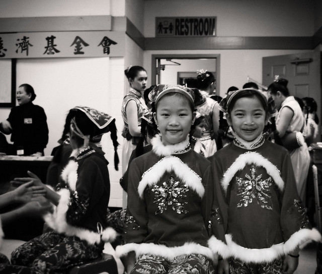 2012 Chinese New Year (niece on right and friend)