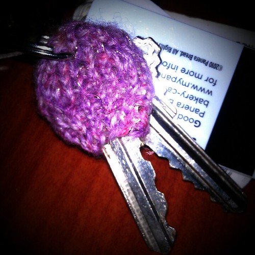Thing A Day (6) Knit Key Cozy