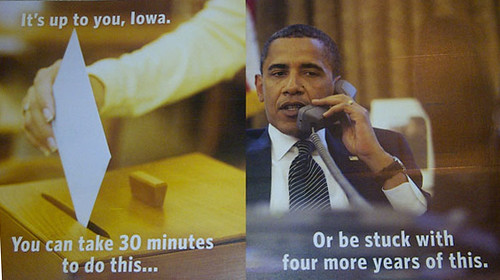 Romney Iowa Mailer page 1