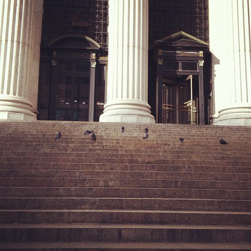 Day 197: Post Office at 8th and 33rd....all I wanted to do was sit down and sing "Feed the Birds" by lalasappy