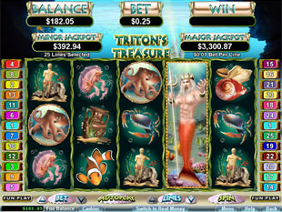 Triton's Treasure Bonus Game