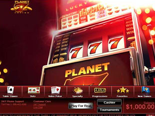 Planet 7 Casino Lobby