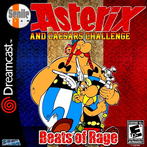 AsteriX And Caesar's Challenge Beats Of Rage by dcFanatic34