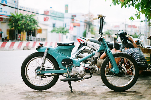 bobber cub in vietnam by The.Scooterist