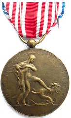 Carnegie Hero Medal Belgium reverse
