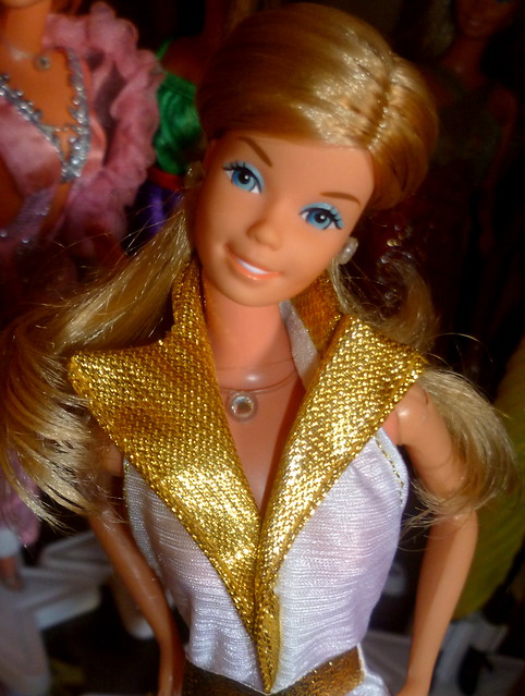 Barbie era SuperStar Golden Accent Fashion 1979 mattel in taiwan