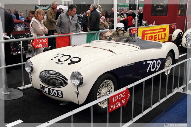 The AustinHealey 100 is a sports car built between 1953 and 1956 by the