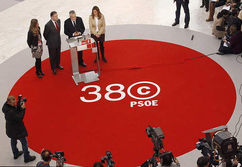 EL escenario del 38º Congreso del PSOE