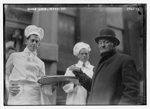 Bread Line, 41st St. (LOC) by The Library of Congress