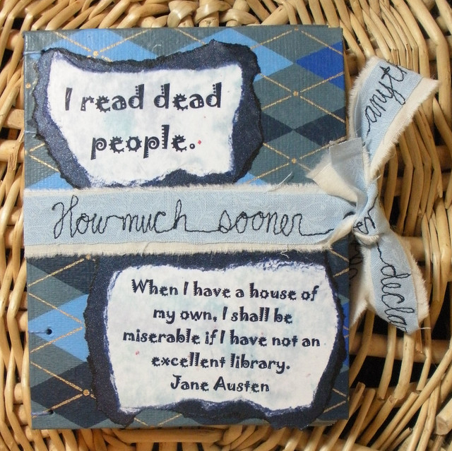I read dead people journal -- moved to etsy