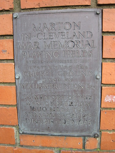 Marton War Memorial Playing Fields