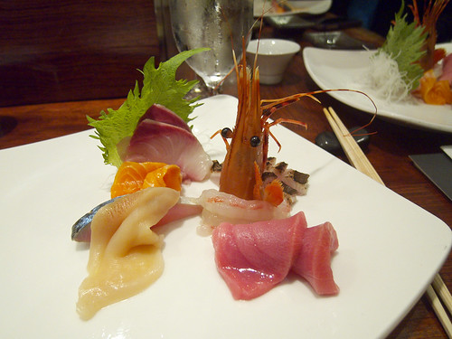 15 East - Sashimi plate