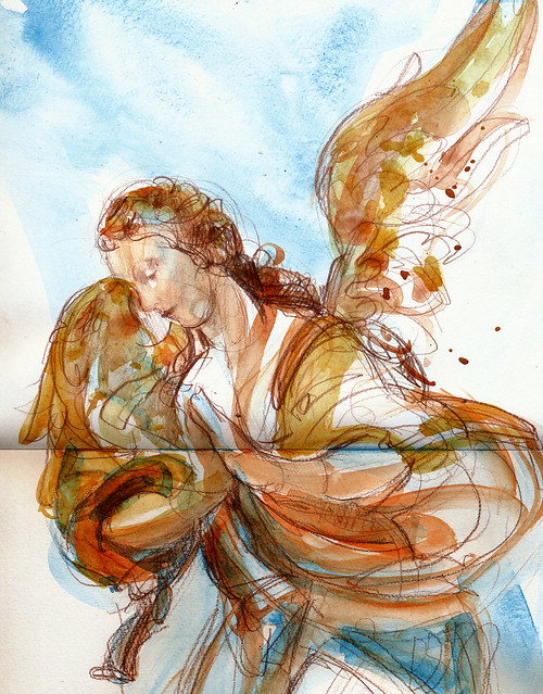 'Adoring Angel,' circa 1735-1760, NCMA