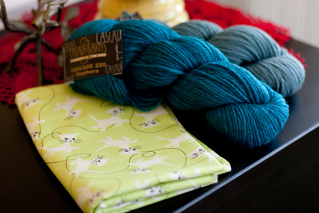 Fabric & Yarn from Mom