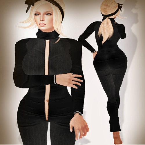 A&A Fashion Layla Overall black