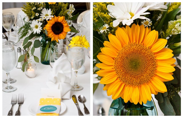 table setting collage