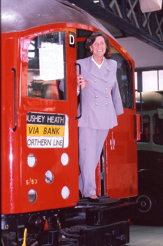 Opening of LTMs exhibition The Right Heels for the Job by London Transport Museum