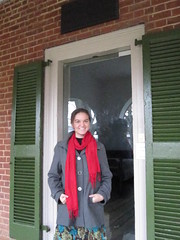 Jennifer visiting Poe's dorm room at UVA
